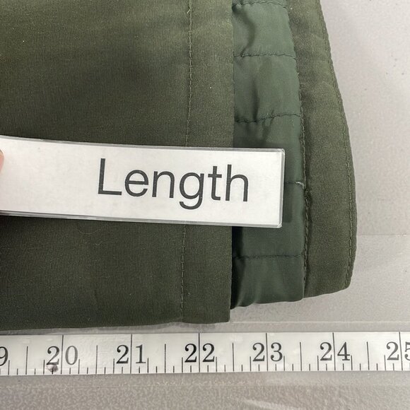 GAP Utility Jacket Coat Full Zip Collar Green Size Medium M - Picture 14 of 17